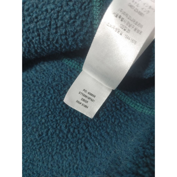 Women's Patagonia Better Sweater 1/4 Zip Fleece Pullover Dark Teal Size S - Picture 8 of 11